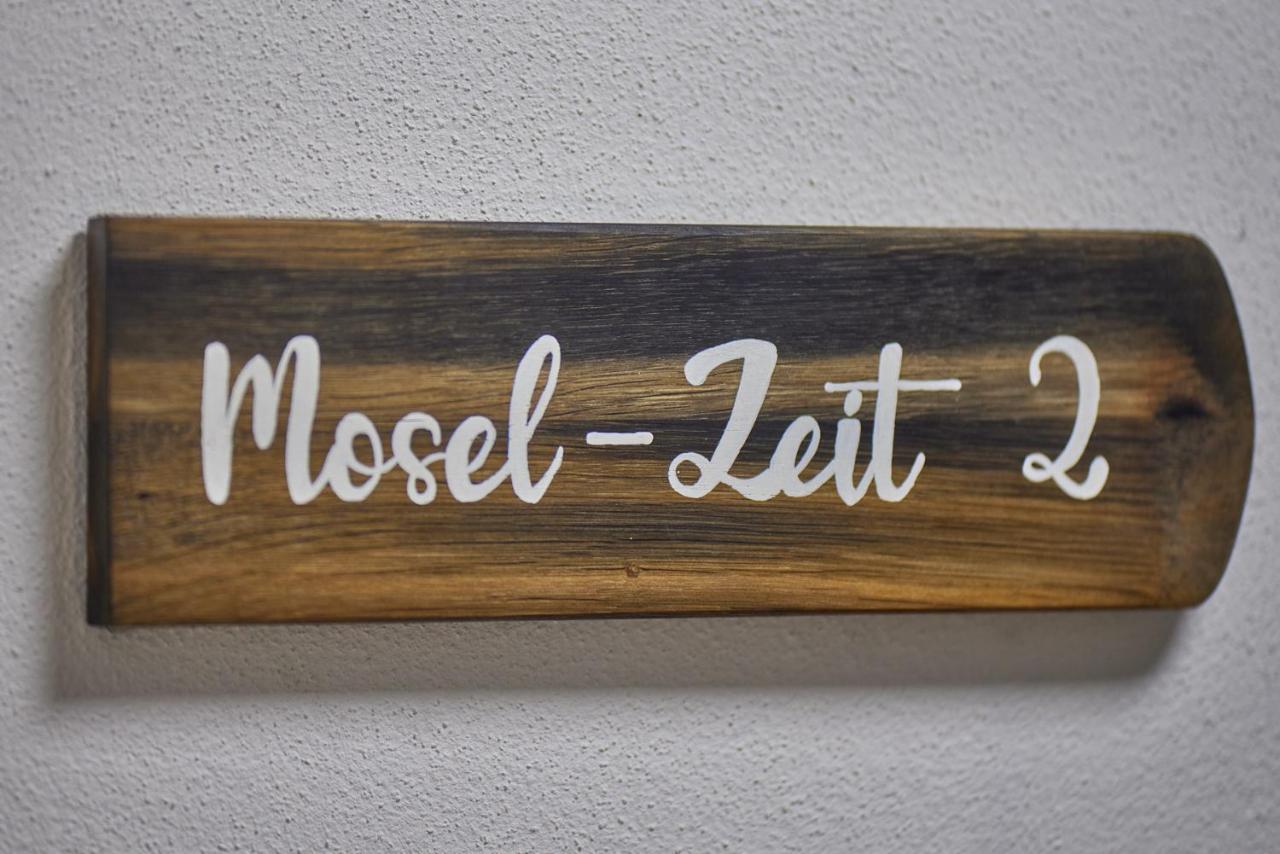 צל אן דר מוזל Luxus Apartments Mosel-Zeit Neu 2023 מראה חיצוני תמונה